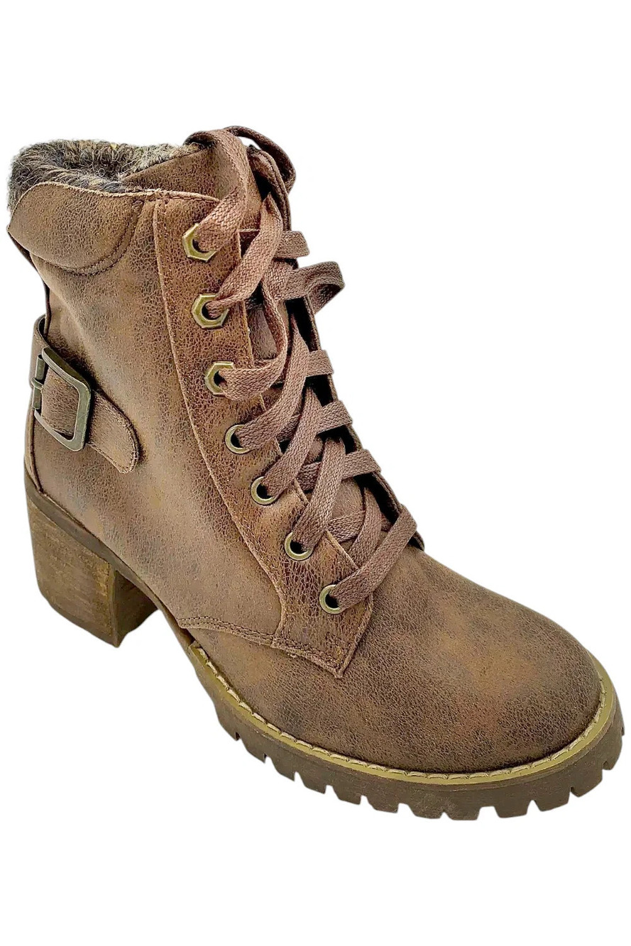 Carlos By Carlos Santana Women's Gibson Heel Boots Dark Brown - Medium